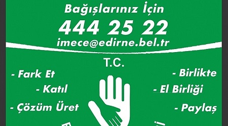 Edirne Belediyesi Yardım Başvurusu Sorgulama ve Başvuru Formu Sosyal Yardım, Erzak Yardımı, Gıda Yardımı, Yardım Kolisi, Maddi Yardım