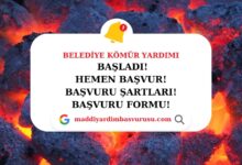 Bursa Belediyesi Kömür Yardım Başvurusu