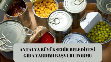 Antalya büyükşehir belediyesi gıda yardımı başvuru formu