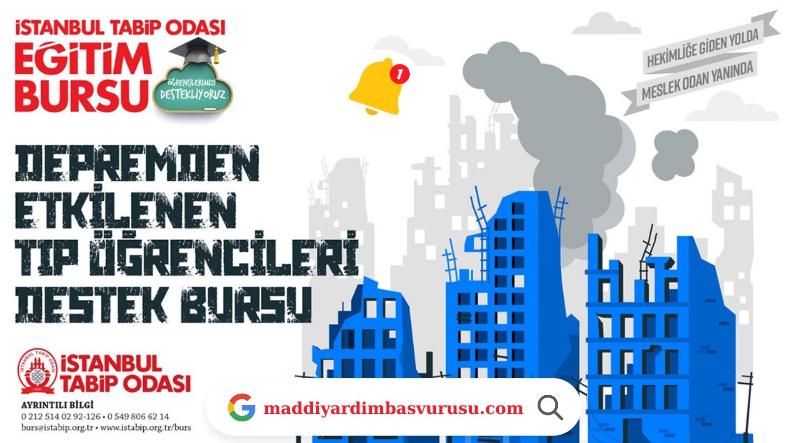 İstanbul Tabip Odası Deprem Bursu Başvurusu Nasıl Yapılır?