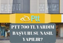 PTT 700 tl yardım başvurusu nasıl yapılır?