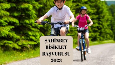 Şahinbey bisiklet başvurusu 2023